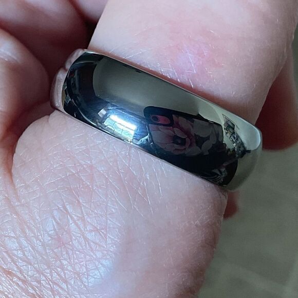 Stainless Steel men bang ring New without tag Size US 12 - Picture 4 of 9